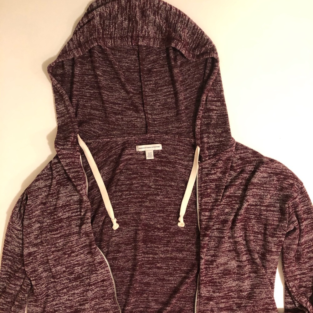 American Eagle Zip-up sweater
